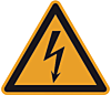 Warnung vor elektrischer Spannung - W012