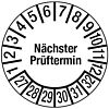 Prüfplakette - Nächster Prüftermin