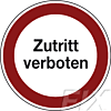 Zutritt verboten