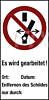 Es wird gearbeitet