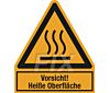 Vorsicht! Heiße Oberfläche - W017