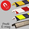 Eckschutzprofil E - flach, magnetisch