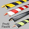 Kantenschutzprofil-FlexW, flexibel anpassbar, selbstklebend