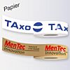 Papierklebeband, individuell bedruckt - weiß, braun