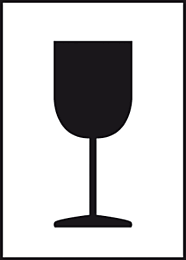 Vorsichtig behandeln / Nicht stürzen