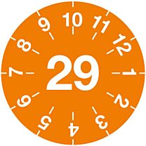 Miniprüfplakette - 2029