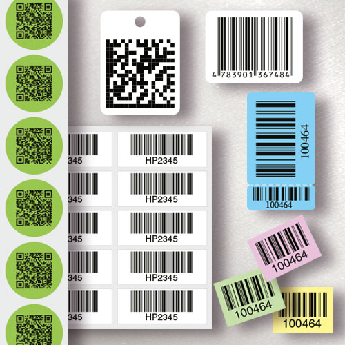 Barcode-Etiketten, 2D-Codes, QR-Code