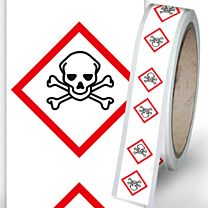 Rohrleitungsbänder Gefahrstoffe - G06 - giftig