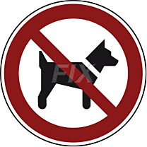Mitführen von Tieren verboten