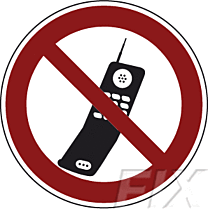 Handy benutzen verboten