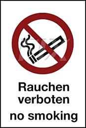 Rauchen verboten / no smoking