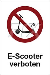 E - Scooter verboten