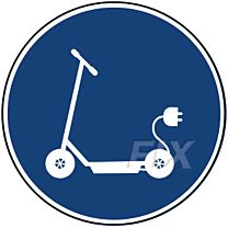 E - Scooter erlaubt