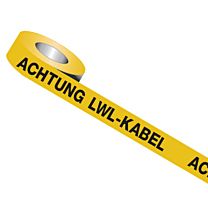 1 Stk Trassenwarnband "Achtung LWL-Kabel " 